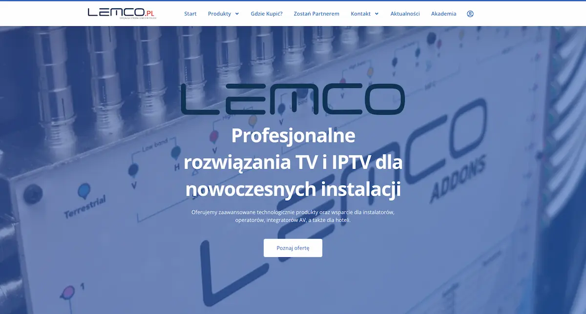 Lemco.pl - polska strona Lemco